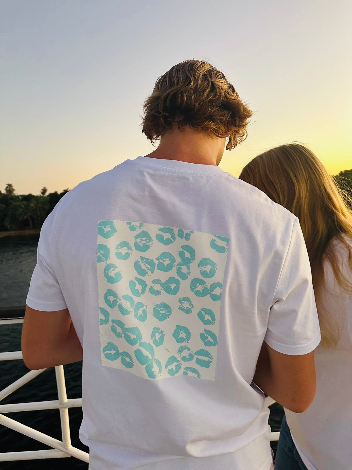 Blue Lagoon T-shirt - Blue kisses