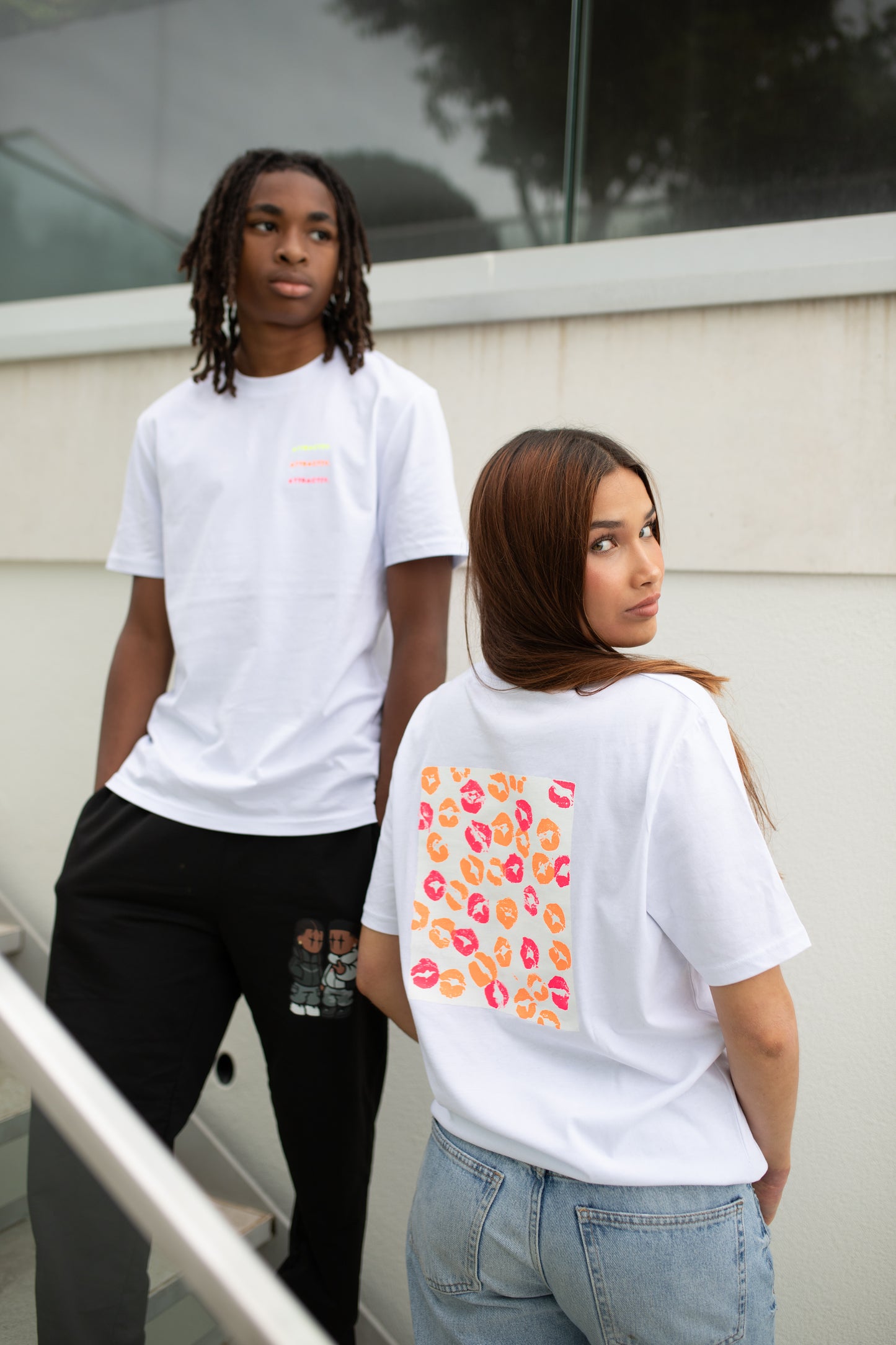 Ibiza T-shirt - Fluo kisses