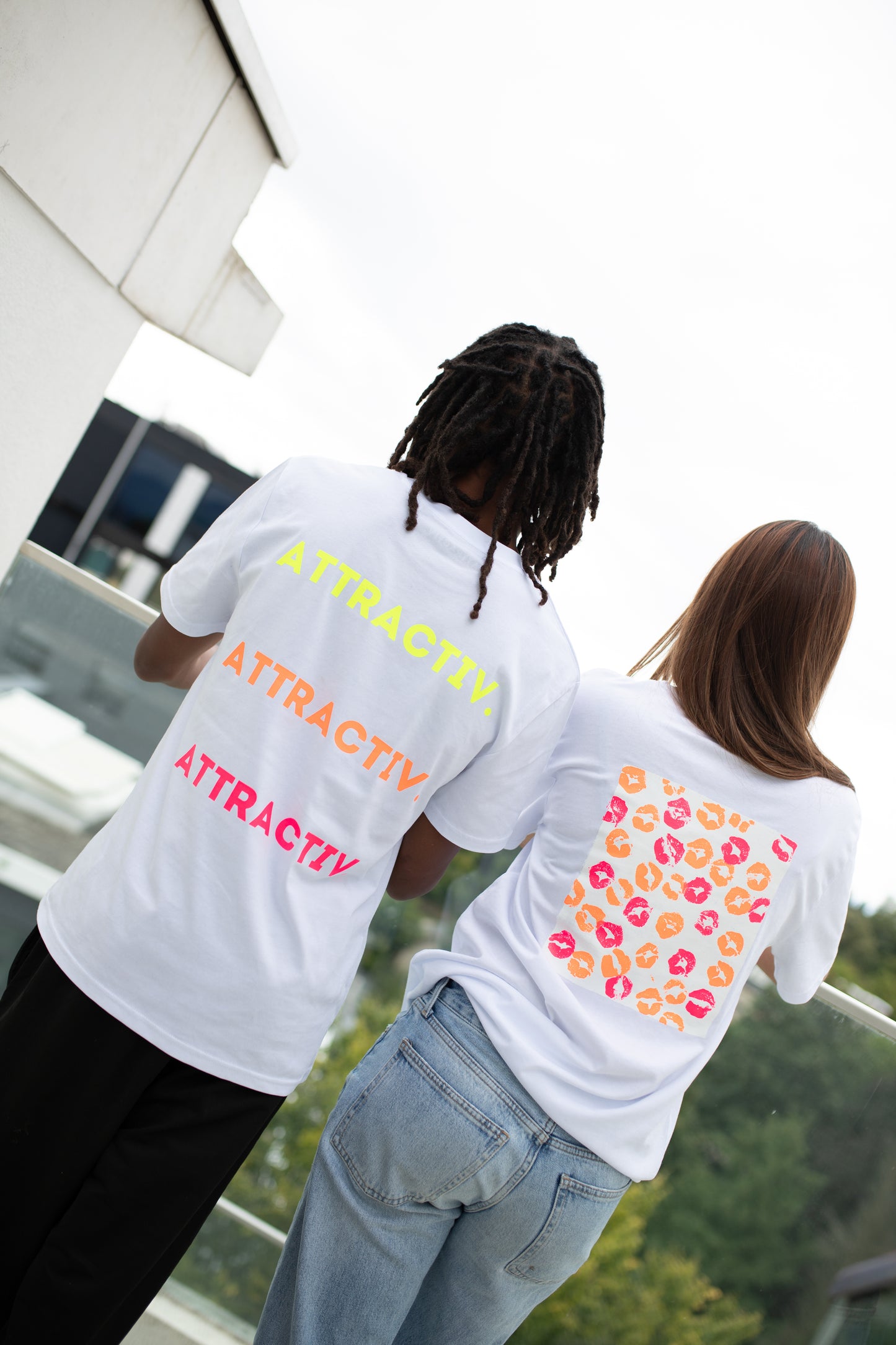 Ibiza T-shirt - Fluo kisses