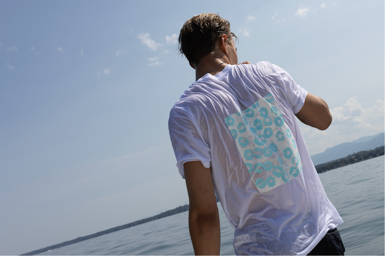 Blue Lagoon T-shirt - Blue kisses