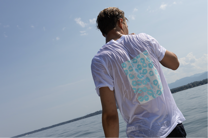 Blue Lagoon T-shirt - Blue kisses