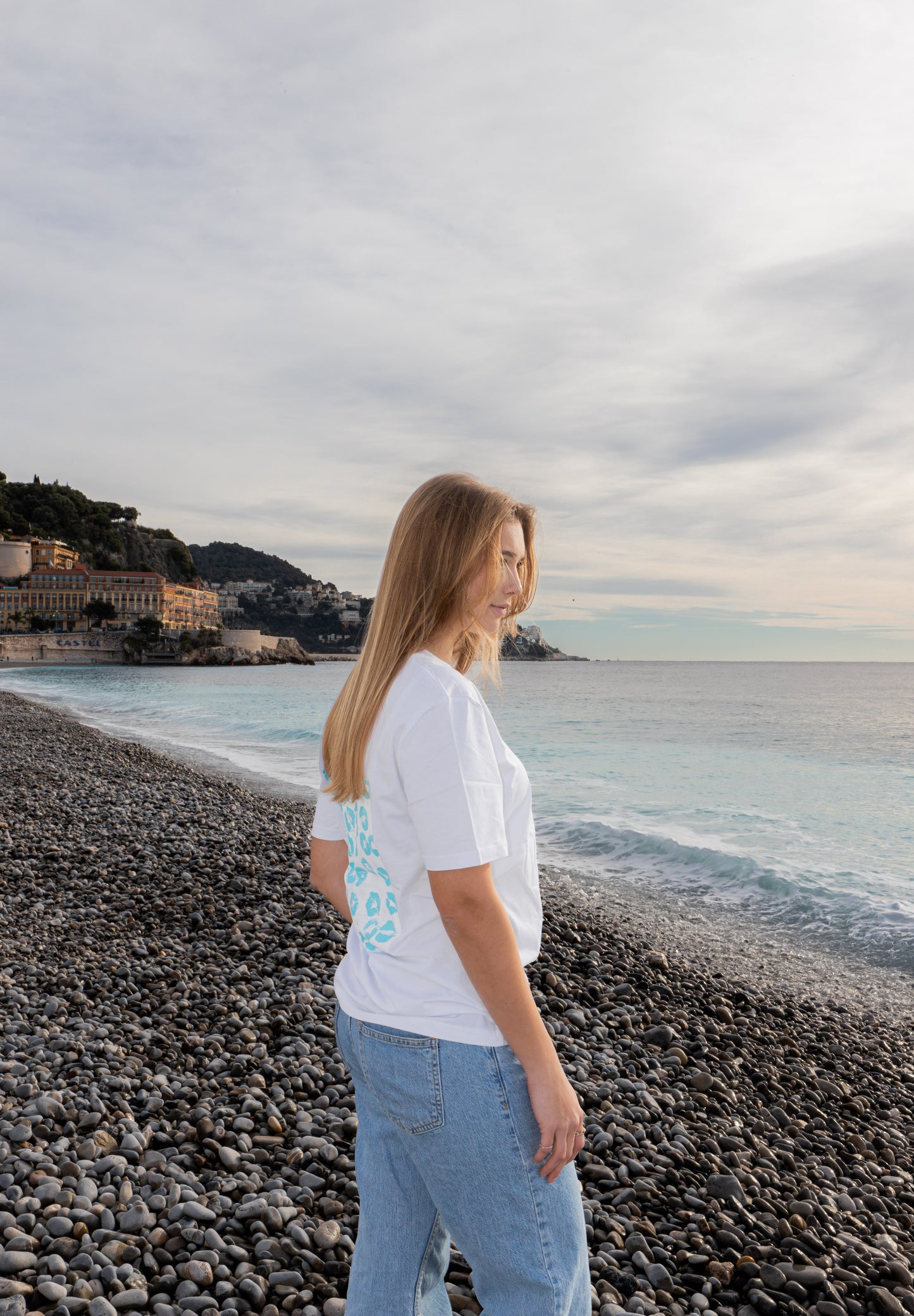 Blue Lagoon T-shirt - Blue kisses