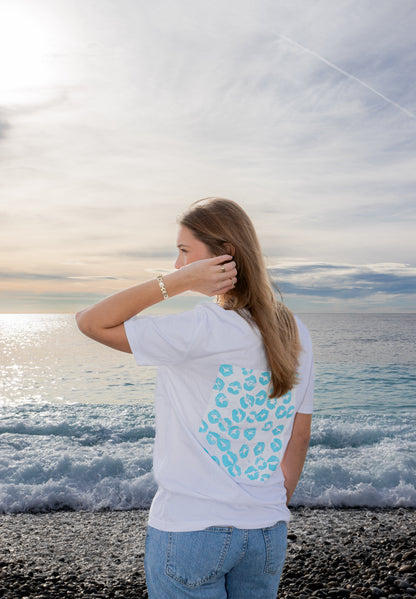 Blue Lagoon T-shirt - Blue kisses